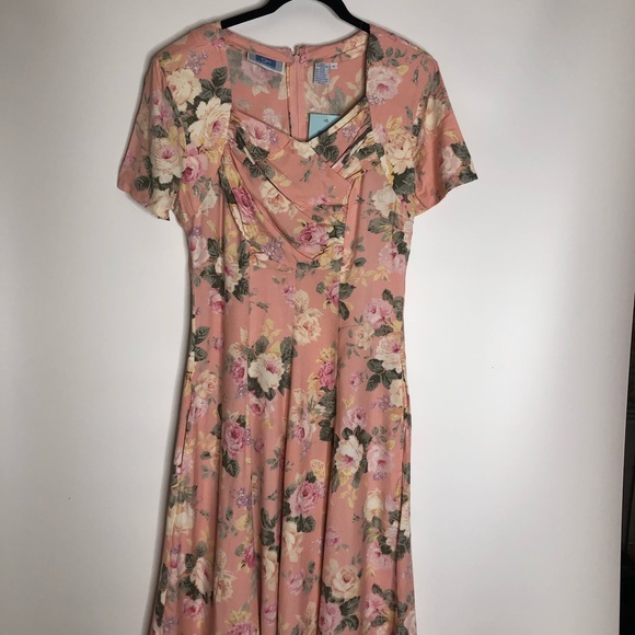 Vintage Floral print Cottagecore dress - Picture 6 of 6